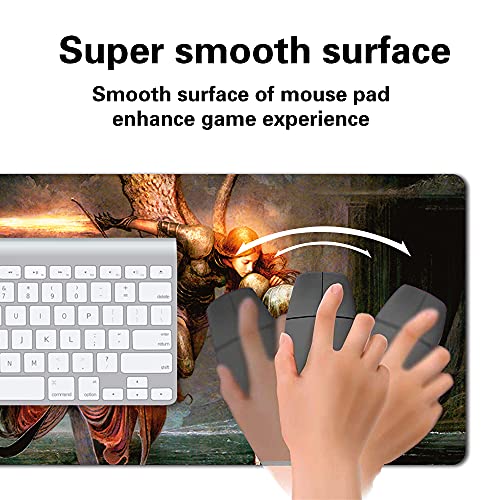 Board Game MTG Playmat Games Size 60X35 cm CCG Compatible for MTG CCG RPG Trading Card Game (Answered Prayers) - color: Answered Prayers