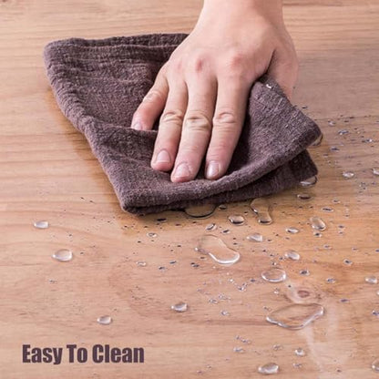 Clear Table, Floor Protector Mat, PVC Chair Mat for Hard Floors, Anti Scratch Waterproof Easy Clean Non-Slip for Office Dresser Night Stand Computer Writing Desk Tabletop