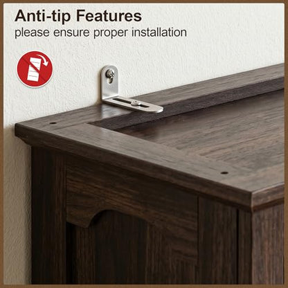 Tall Bookcase, 70 inch Height, 5-Tier Open Storage Shelf, 31.5 in Wide Standing Bookshelves for Home, Office, Bedroom, School, Library, 31.5W * 11.81D *70H (Walnut, Open Storage) - color: Walnut