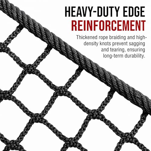 Golf Net,7Ft,10Ft,15Ft,20Ft,25Ft, 30Ft, 40Ft Golf Practice Net,Sports Practice Barrier Net, Heavy Duty Ball Netting Golf Hitting Net, DIY Ball Net,Baseball Net Hockey Net and Chipping Net - size: 10x7 ft
