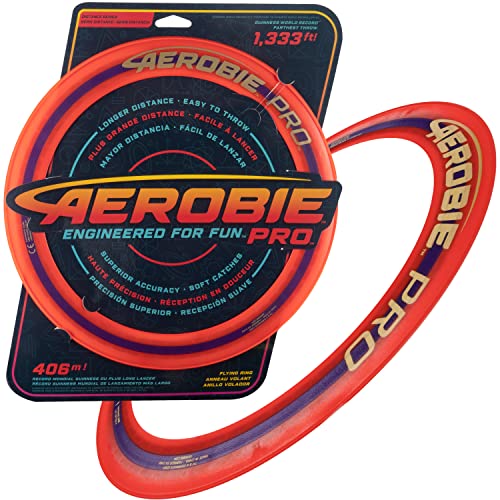 Aerobie Pro Ring Outdoor Kids Toy for Boys and Girls, All Ages, Colors may Vary