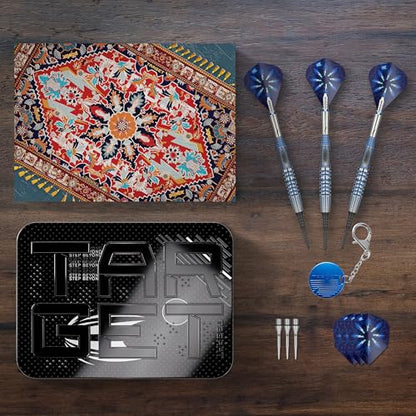 Target Darts Phil Taylor Soft Tip Gx2 Dart Set, 18G/20G | 95% Tungsten Darts, Pro Ultra No.6/Vapor S Flights & Power Titanium Shafts, Pixel Tips | Player Edition Power Generation Professional Dart Set - size: 18G