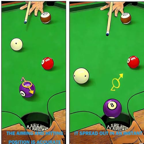 3PCS Billiards Training Aids，Precision Aiming Aid, Angle Trainer, Sight Guide, and Ball Marker for Beginners to Intermediate Players