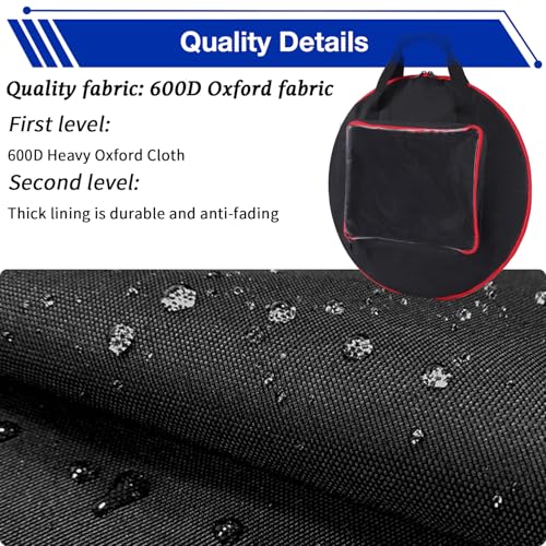 Storage Bag for Dart Boards Set, Dartboard Cover Waterproof Protective Carrying Case for Dartboard, Dart Tips, Shafts, and Other Accessories, Case Only