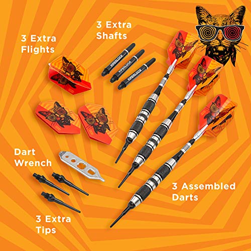 Viper "The Freak" Soft Tip Darts - style: Grooved Barrel