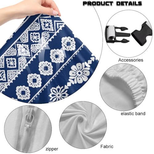 Suobstales Aztec American Tribal Elephant Pattern Gaming Chair Cover with Armrest Covers Waterproof Cat Scratch Proof, Stretch Gaming Chair Seat Covers for Ergonomic Game Rotating Office Chair - color: Aztec American Tribal Elephant