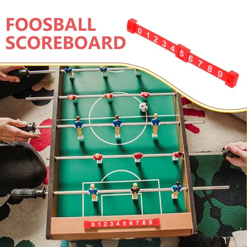 2pcs Table Football Score Counter Lightweight and Foosball Scorekeeper for Standard Tables Simplifies Game Scoring Stylish Design
