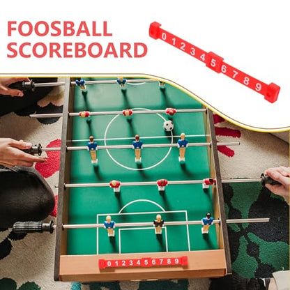 2pcs Table Football Score Counter Lightweight and Foosball Scorekeeper for Standard Tables Simplifies Game Scoring Stylish Design