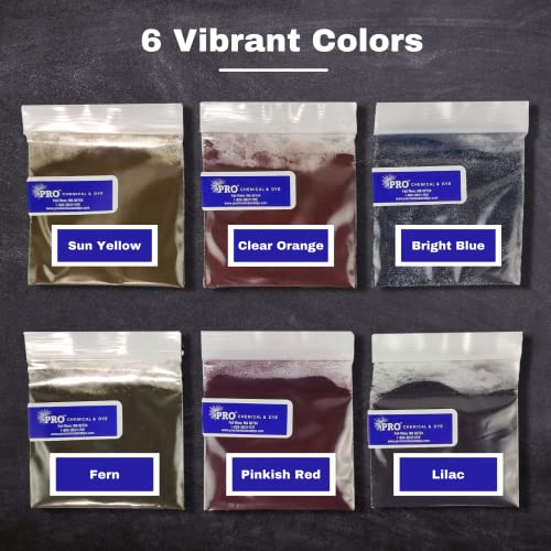 PRO Chemical Disc Golf Dye Kit | Starter Set for Customize Beginner Discs | Disc Golf Accessories, Unique Powder Dyes for DIY Designs | Easy Application | Available in Various Sets