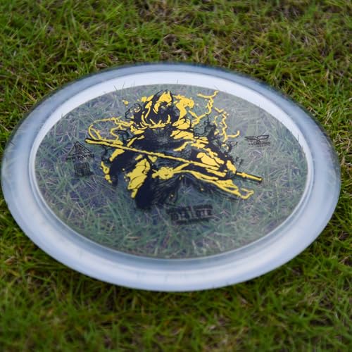 Yikun Disc Golf| Pro Worlds 2025 Limited Edition | Fairway-Distance Hybrid Disc | Max 100m+ Flights for All Skill Levels | Late-Turn Glide & Reliable Fade | PDGA Approved 170-176g - color: Transparent