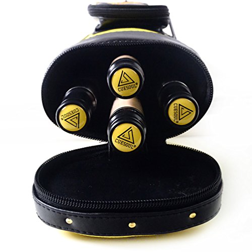 CUESOUL 19oz Pool Cue Sticks with Hard Pool Cue Case - color: E205-E103