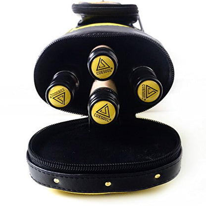 CUESOUL 19oz Pool Cue Sticks with Hard Pool Cue Case - color: E101-E206