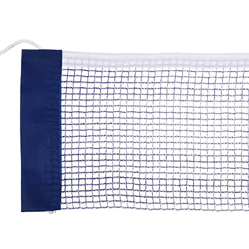 PATIKIL Table Tennis Net Replacement, Ping Pong Net String Tension Equipment Accessories PE for Indoor Outdoor, Navy Blue
