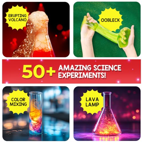 Smartivity My First Science Experiment Kit for Kids Ages 6, 7, 8, 9, 10, 11, 12 Years | 50+ Experiments I Christmas, Birthday Gift I Science Projects for Boys & Girls, STEM Toys for 6 to 12 Years - style: Science Kit