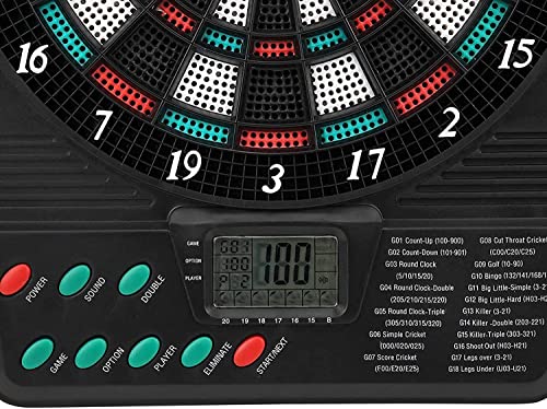 Electronic Dart Plate, Automatic Scoring Dart Board Games Set, with Music and Voice Prompts, for Friends for Home Office
