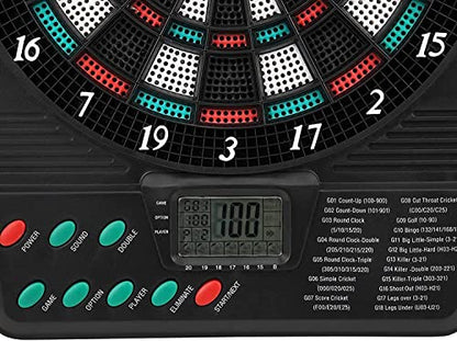 Electronic Dart Plate, Automatic Scoring Dart Board Games Set, with Music and Voice Prompts, for Friends for Home Office