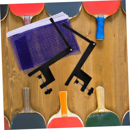 Retractable Tennis Net Post Portable Pingpong Net for Table Tennis Game Accessory