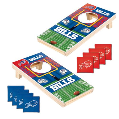 MasterPieces Officially Licensed NFL Tabletop Cornhole for Adults - style: Buffalo Bills