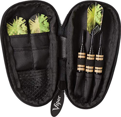 Viper Spinning Bee Soft Tip Darts with Casemaster Storage/Travel Case, 16 Grams - color: Black