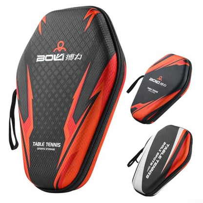 Double Padded Table Tennis Racket Bag Paddle Case, Table Tennis Case Racket Cover Helps Protect The Table Tennis Rubber And Racket, Table Tennis Organizer - color: PB005-C model