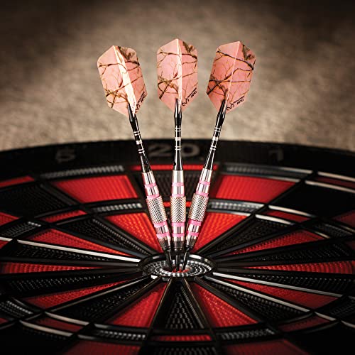 Fat Cat Realtree APC Pink Camo Soft Tip Darts with Storage/Travel Case, 16 Grams