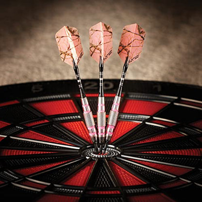 Fat Cat Realtree APC Pink Camo Soft Tip Darts with Storage/Travel Case, 16 Grams