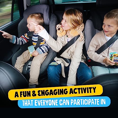 Mini Explorer Road Rally Travel Scavenger Hunt Card Game for Kids - Roads Trip Car Games & Activities Must Haves Essentials - Eye Hide & Seek Found Spy Summer Camping Toys Ages 5 6 7 8 9 10 11 12