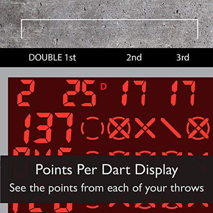 Viper 797 Electronic Dartboard, 15.5" Regulation Target