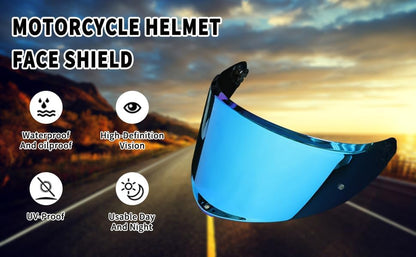 AGV K6 and K6S Visor (Sapphire Blue) - color: Sapphire Blue