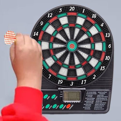 Electronic Dartboards – Sports Digital Darts Kit, Multi Game Score System, Bright LED Display Panel, Soft Tip Target Segments, Durable, Smooth Throw Response, Easy Wall Mount Style