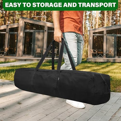 Cosmos 40'' Croquet Set Carrying Bag Croquet Mallet Storage Goalball Bat Organizer for Holding 6 Players Set, Portable Croquet Stick Tote Large Sport Travel Duffle Bag