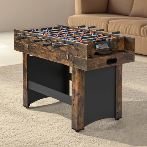 VEVOR 3-in-1/4-in-1 Combo Game Table Set, 48"/54" Air Hockey, Ping Pong & Foosball Combo, with Pucks & Pushers, Multi Combination Table for Family Game Room or Office - style: 3-in-1