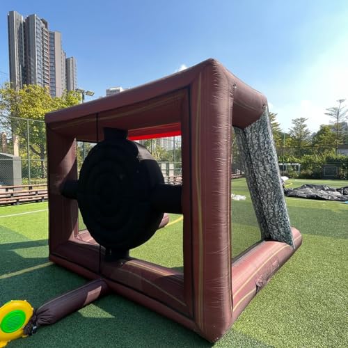 Inflatable Axe Throwing Inflatable Ball Toss Target Dart Board 12 Axes+8 Toss Ball for Party/Birthday/Backyard/School/Team Events
