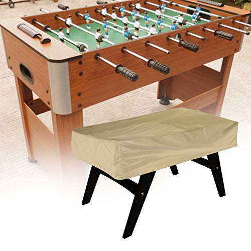 Billiard Table Cover Water | 210D Oxford Fabric Particle Barrier & Weather Defiant | Protective Layer for Pool Tables / Patio Furniture | 142x132x38cm