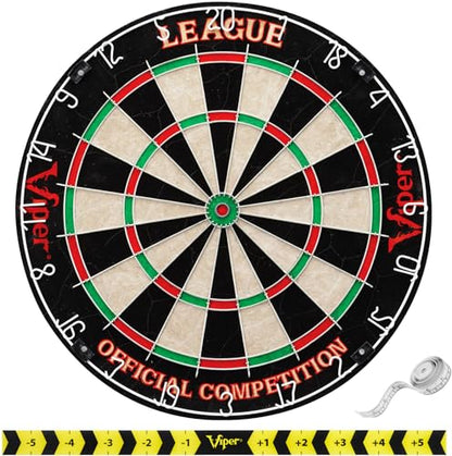 Viper League Sisal Dartboard and Viper Wall Defender III