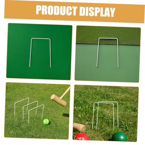 10pcs Durable Replacement Accessories for Outdoor Lawn Game Easy Setup for Family Gatherings and Backyard Fun for Croquet Gateball Play