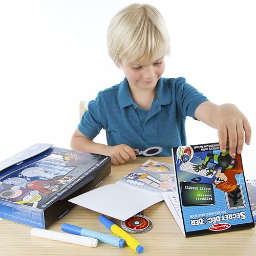 Melissa & Doug On The Go Secret Decoder Deluxe Activity Set and Super Sleuth Toy