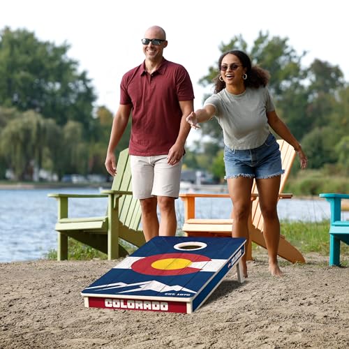 YouTheFan 2' x 4' Professional Wood Cornhole Game