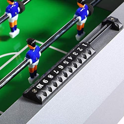 KICK Monarch 48" Folding Foosball Table – Compact Indoor Game Table - color: Gray