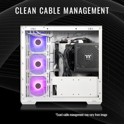 Thermaltake LCGS View i1480S-380 Gaming Desktop (Intel® Core™ i9-14900KF, ToughRam 32GB DDR5 6000MT/s RGB Memory, NVIDIA® GeForce RTX™ 5080, 1TB NVMe M.2, WiFi, Windows 11) V38S-Z790-580-LCS - size: 14900KF, style: 5080