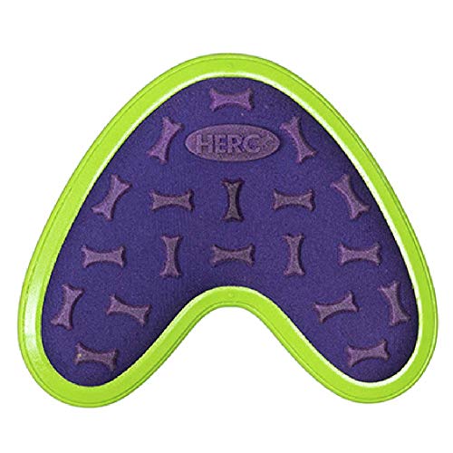 Hero - Outer Armor Boomerang Dog Toy - Dog Chew Toy - Dog Toys - Puppy Toys - Pet Toys - Designed for Medium to Large Sized Dogs from 45-65 lbs - Purple - style: Boomerang - Purple