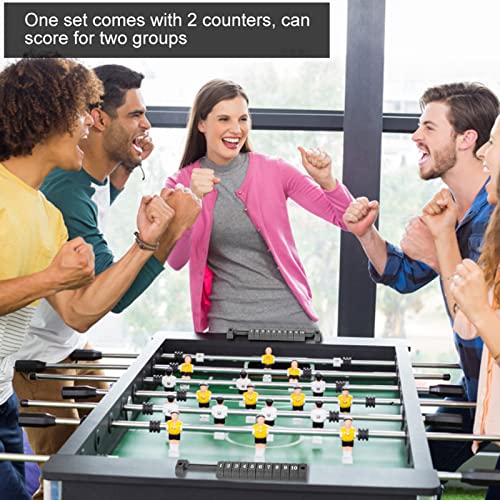 2pcs Foosball Scoring Counters 10 Numbers Scoring Score Counter Indicator for Standard Football Tables