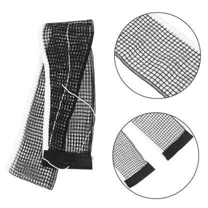 KESYOO Portable Table Tennis Net Replacement Adjustable 182cm Nylon String for Indoor/Outdoor Use Includes Black Clamps for Easy Setup Sports Equipment for Ages