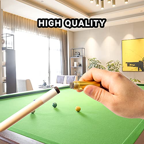 GSE Games & Sports Expert Billiard Pool Cue Tip Tool, Stick Scuffer/Shaper/Aerator/Joint Protector Tool, Billiard Accessories - style: Keychain Tip Pick