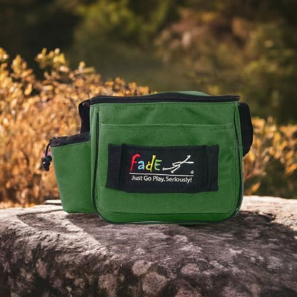 Gotta Go Gotta Throw Fade Lite & Fade Crunch Disc Golf Starter Bags – Lightweight, Durable, & Spacious – Perfect for Beginners, Casual Players, and Glow Rounds - color: Lite | Green