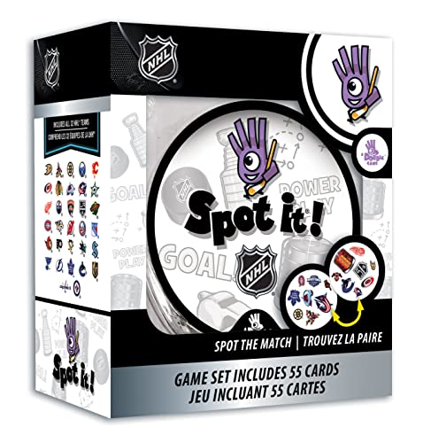 Masterpieces NHL Unisex-Teen Spot It! Card Game - color: Multi