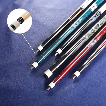 58 inch Canadian Maple Billiard Pool Cue Stick, 13mm 1/2 Maple Billiard Pool Stick, House Bar Pool Table Sticks for Men(Numerous Styles to Choose from) - color: P11