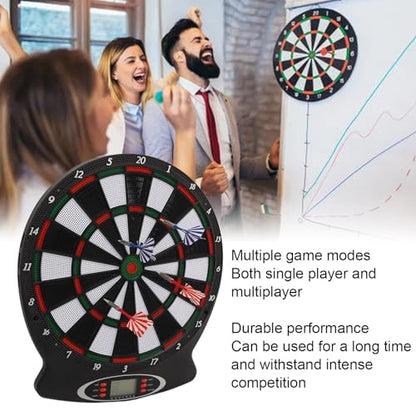 Cosiki Electronic Dartboard, Built in High Resistance Capacitance Technology Dartboard, Auto Scoring with Multiplayer Mode, Ideal for Family Party Office Entertainment
