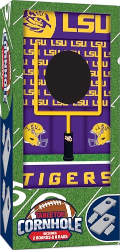 MasterPieces NCAA Syracuse Orange Tabletop Cornhole Game - Home Decor - style: LSU Tigers