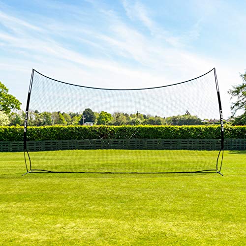 Stop that Ball™ Backstop Net Systems | Multi-Sport Ball Stop Net & Posts | Pop-Up, Freestanding & Socketed Options [7 Sizes] - size: 20ft, style: Pop-Up